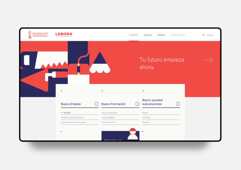 Labora website