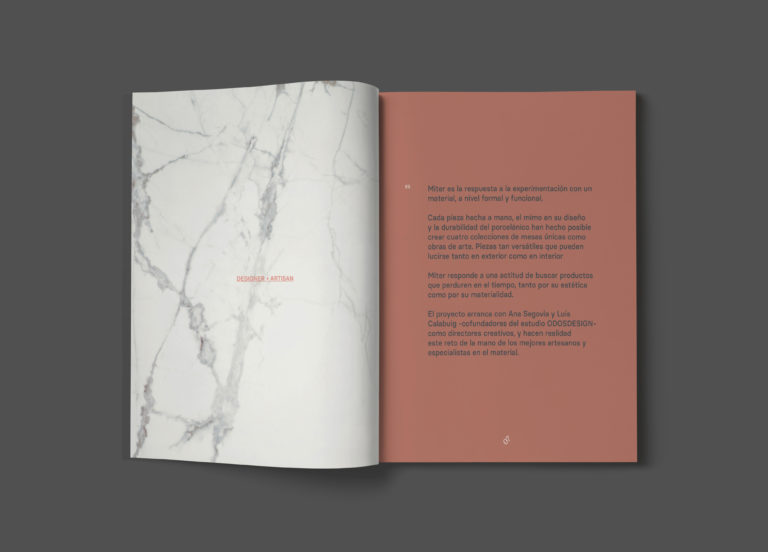 Logotipo, web y brochure Miter