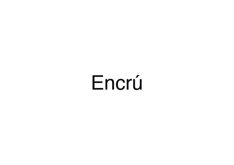 Encrú