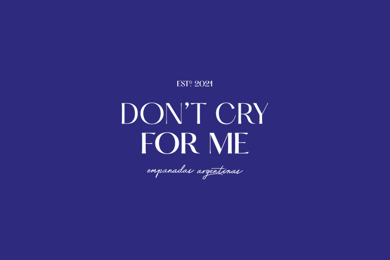 Don’t cry for me