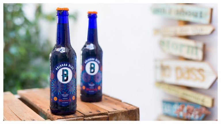 Cerveza Pólvora Blue