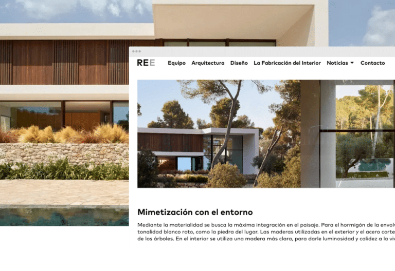 Ramonesteve.com · Arquitectura y diseño como experiencia digital