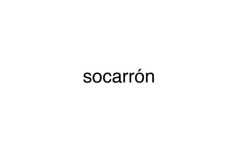 Socarrón