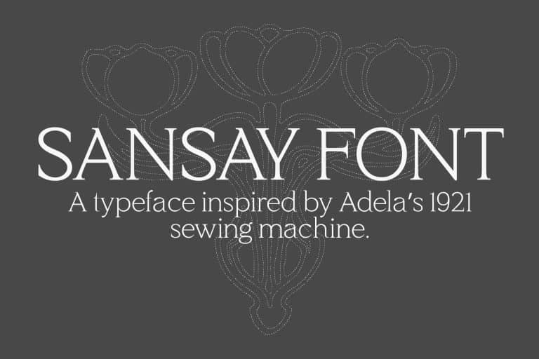 Sansay Font